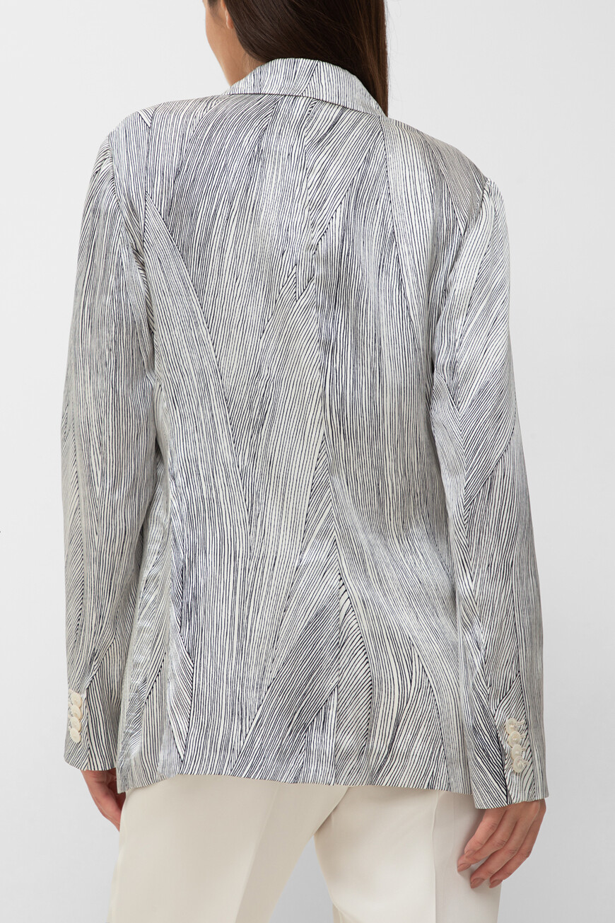 пиджак  с принтом africa D49537K09S8302005 по акции