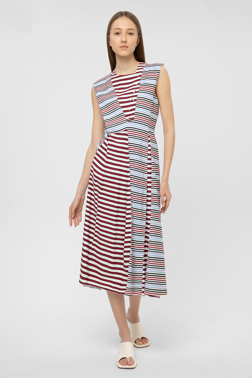 платье  дизайнерского кроя CROTONE 22211101 002 по акции