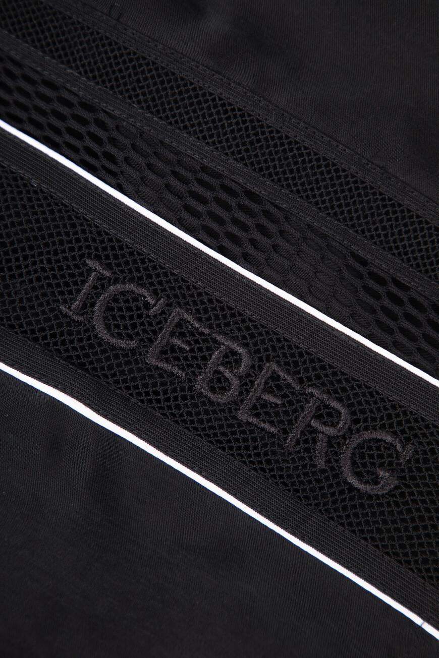 шорты  с лампасами черный I2PD031 5296 9000 оригинал