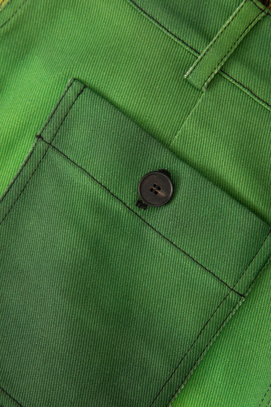 брюки  с цветочный принтом 117P40A3839 6848 на официальном сайте