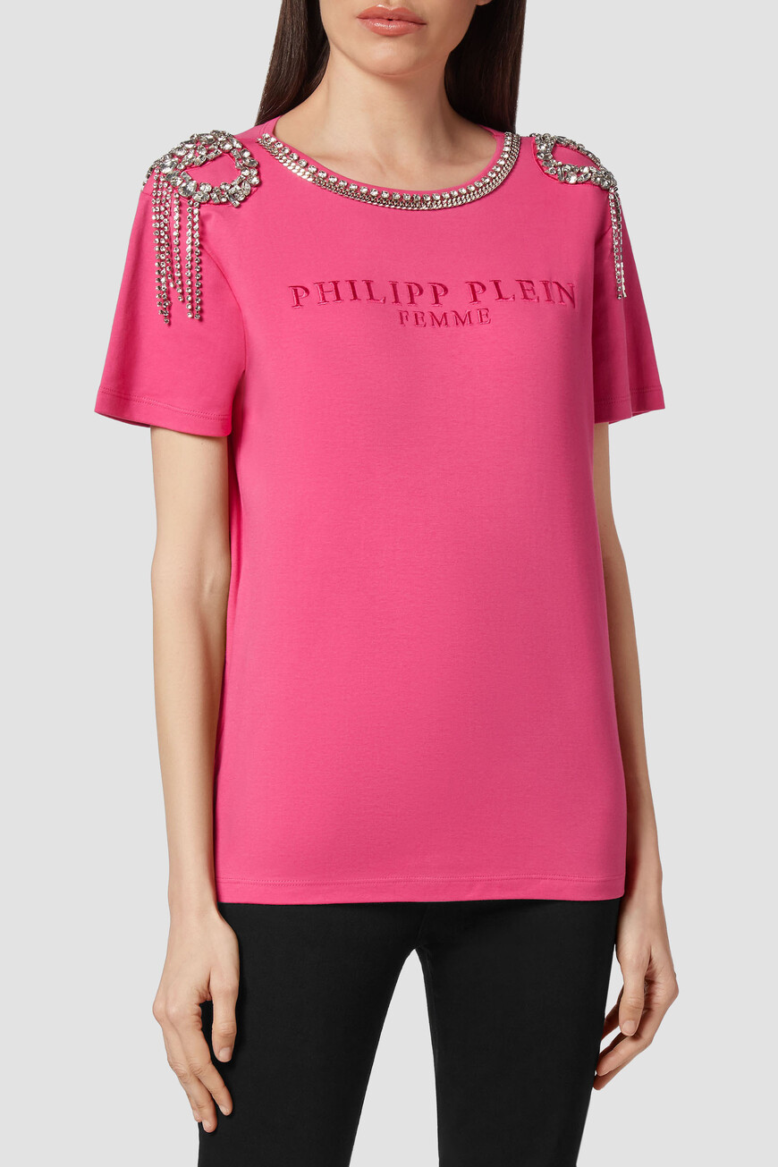 

Футболка Philipp Plein, Фуксия