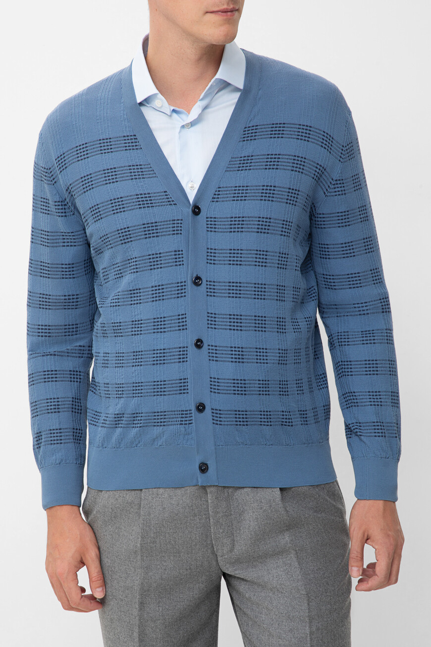 

Кардиган Brioni, Синий