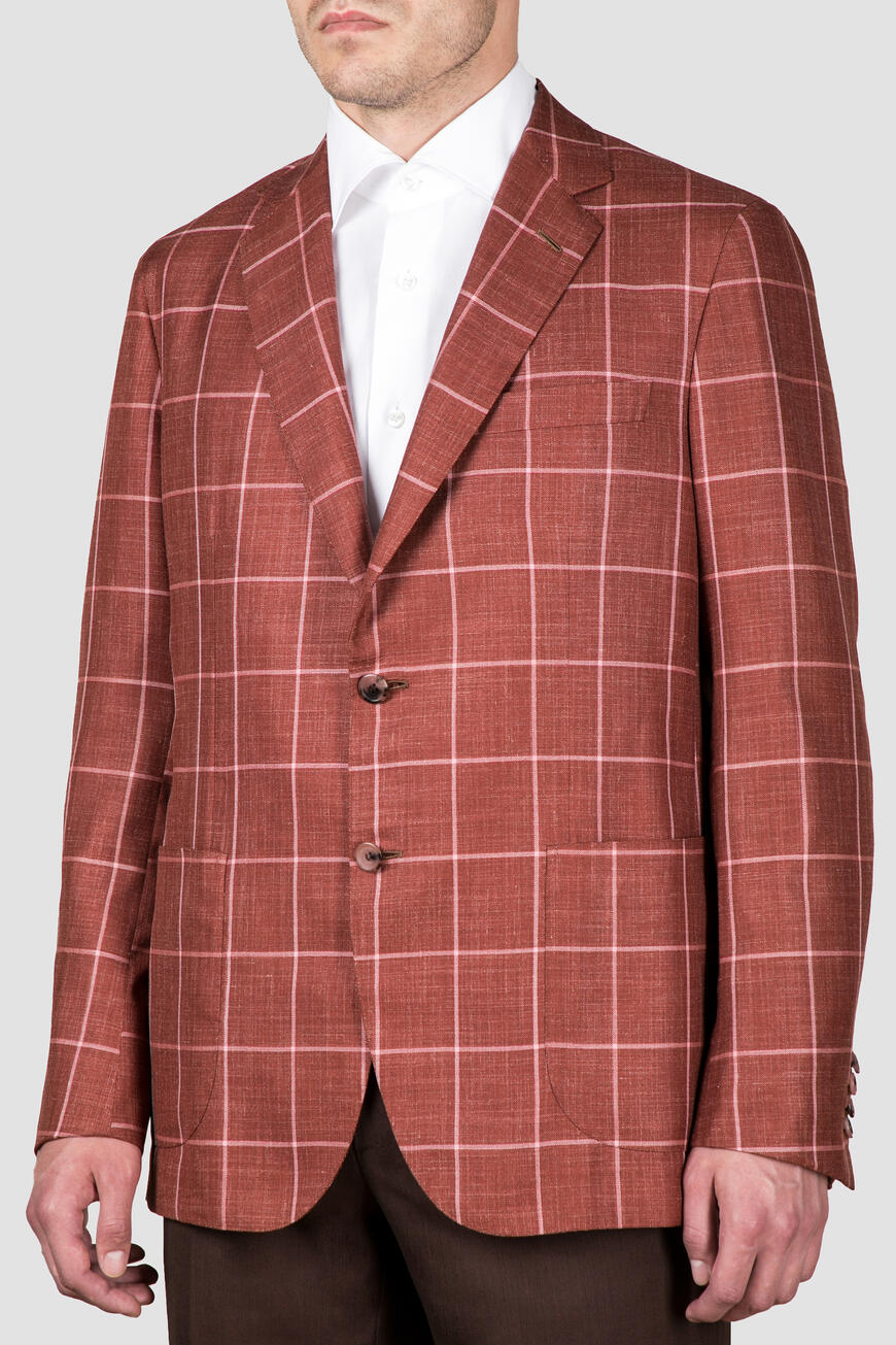 

Пиджак Brioni, Красный