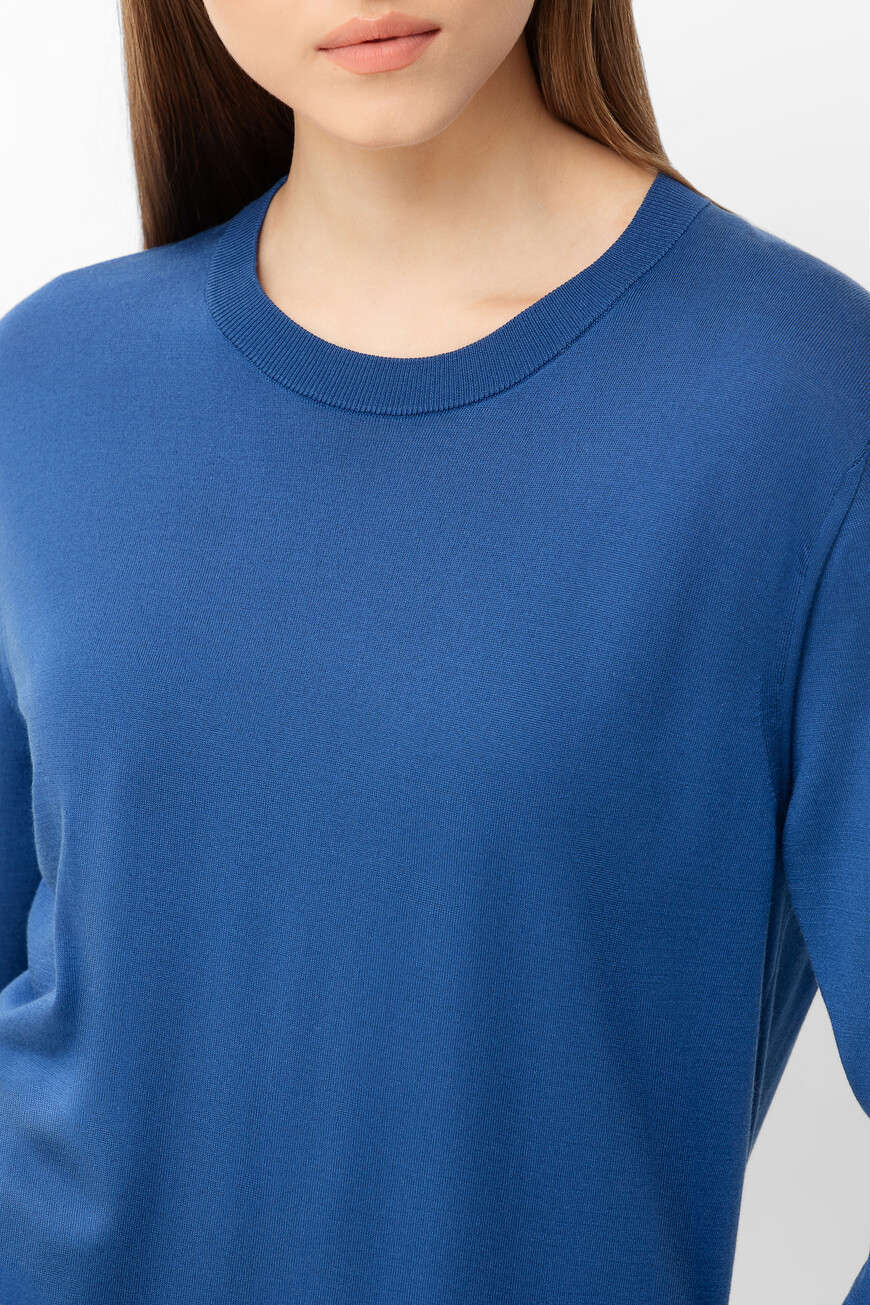 пуловер  синий FXC74T JASOP B0214 купить с доставкой