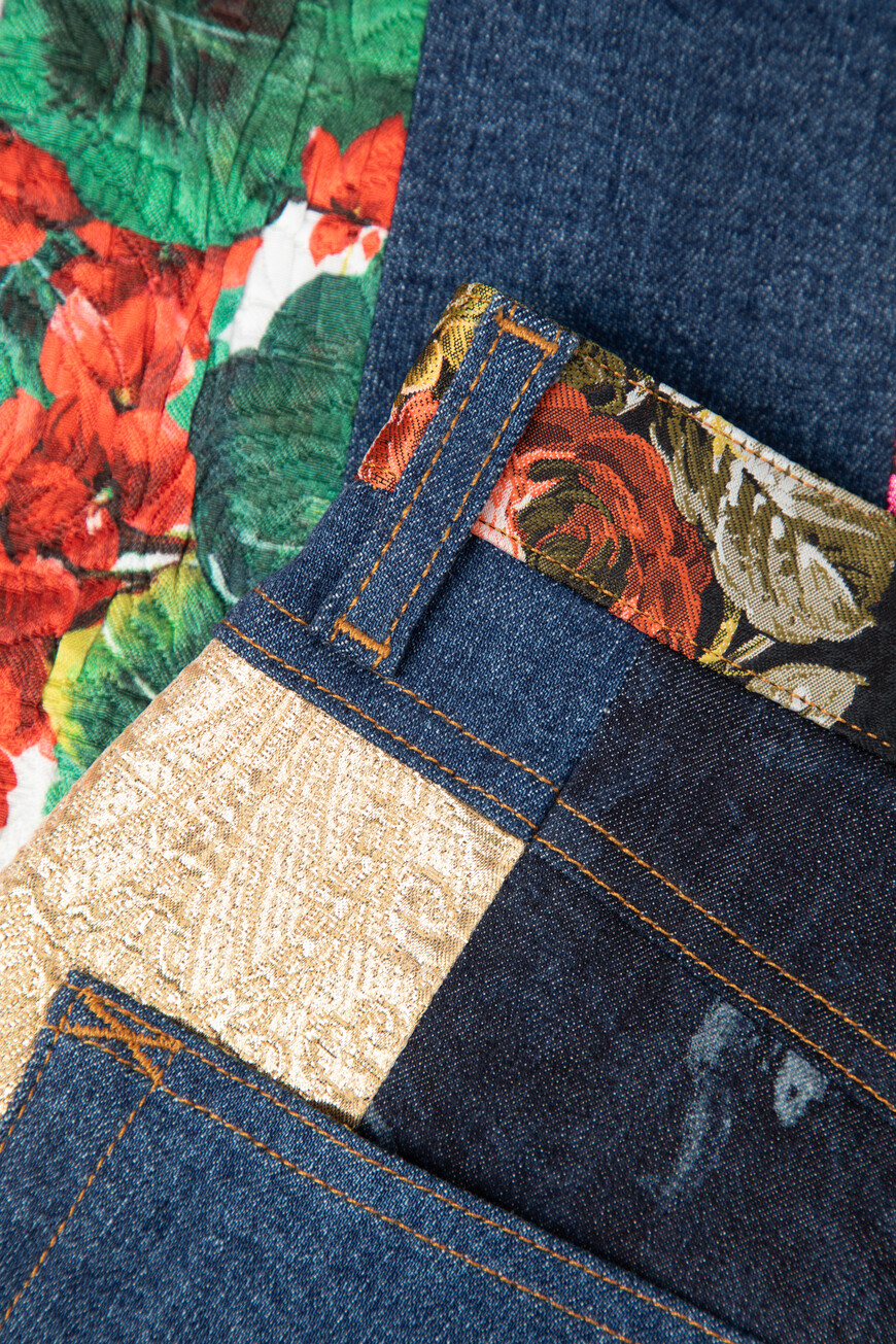 джинсы regular  цветной FTB3HT GDZ29 S9000 10