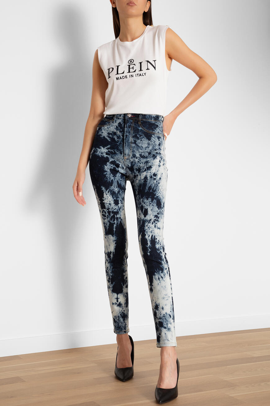 

Джинсы Skinny Philipp Plein, Голубой