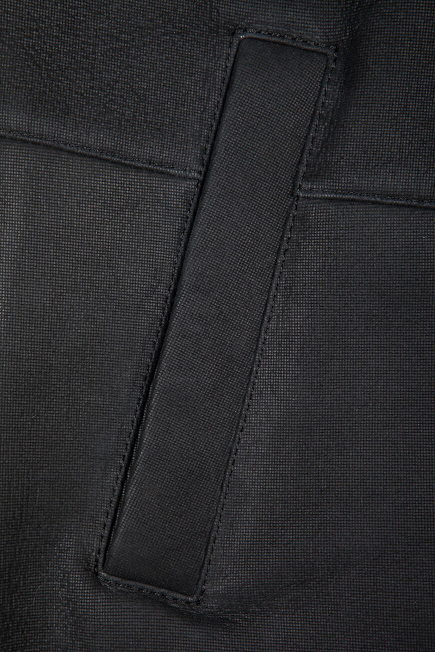 дубленка. jennie`s из испании вид сбоку