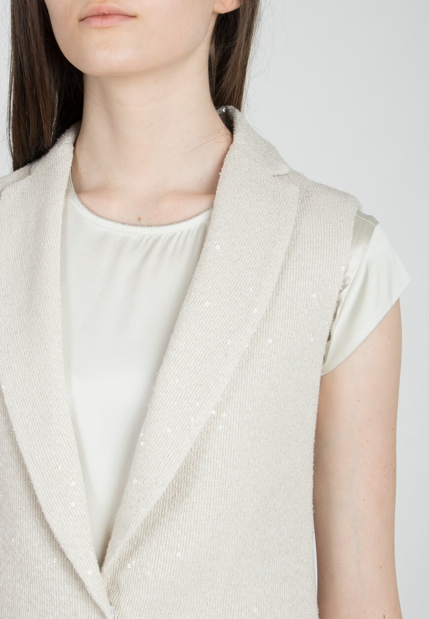 

Жилет Fabiana Filippi, Белый