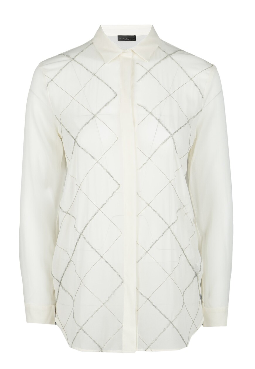 

Рубашка Fabiana Filippi, Белый