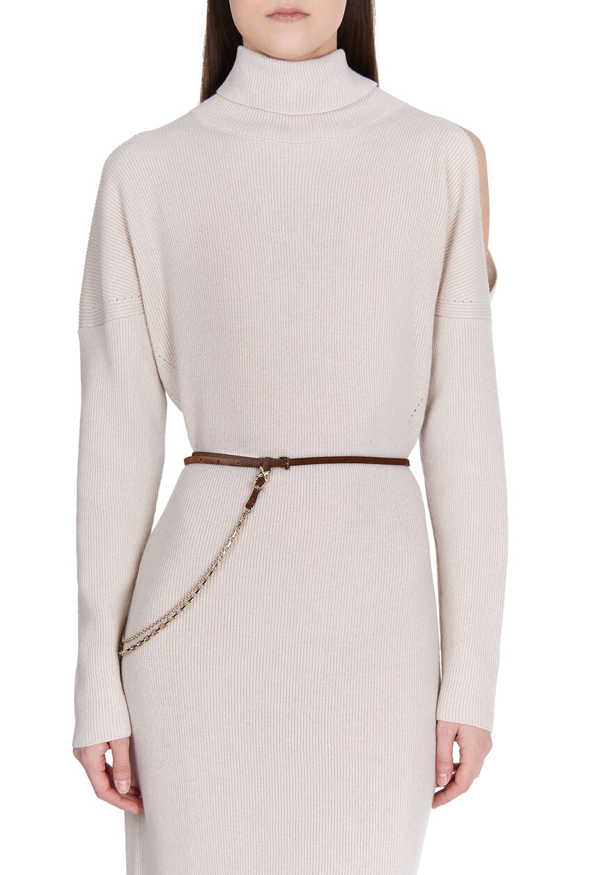 кожаный пояс с цепочкой  D393T301HOK купить с доставкой