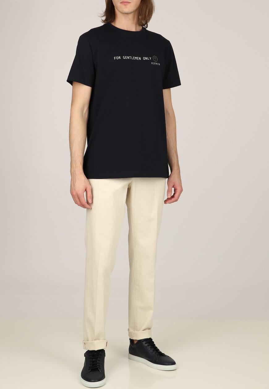 брюки  из италии вид сбоку