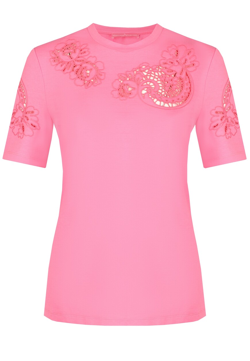 

Футболка Ermanno Scervino, Розовый