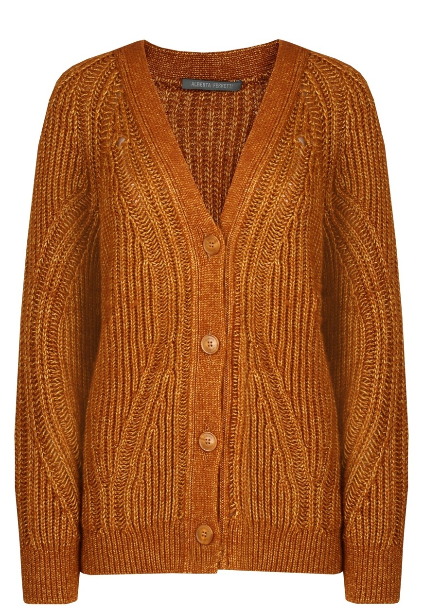 

Кардиган Alberta Ferretti, Коричневый
