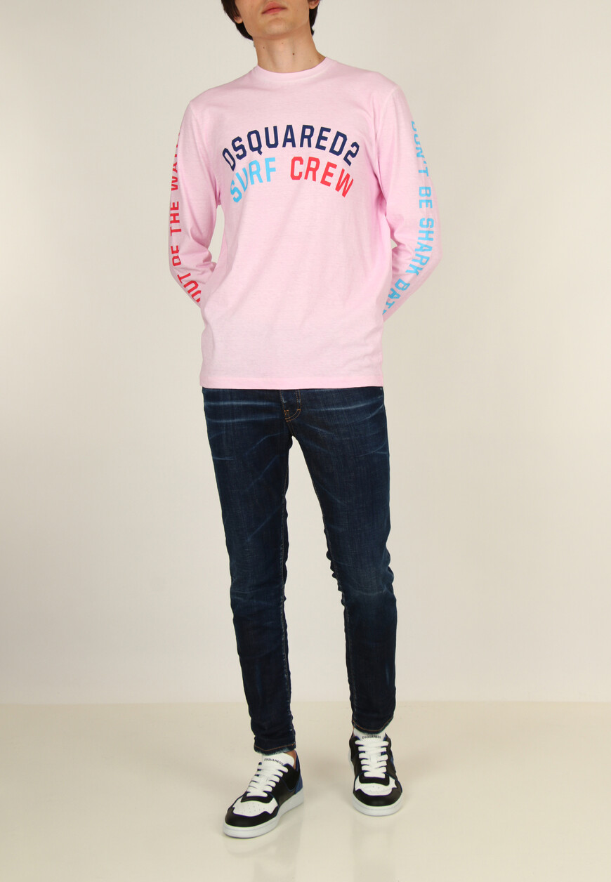 

Лонгслив Dsquared2, Розовый