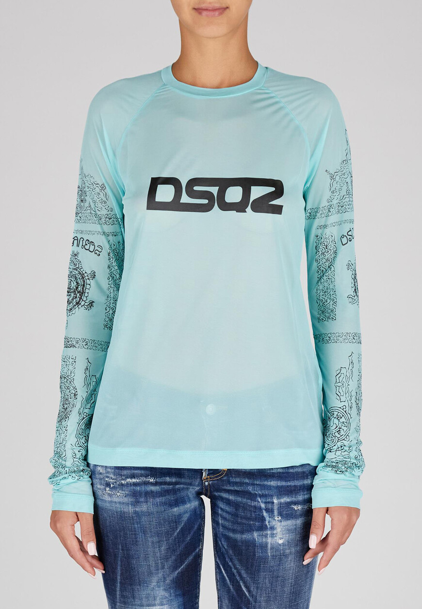 

Лонгслив Dsquared2, Голубой