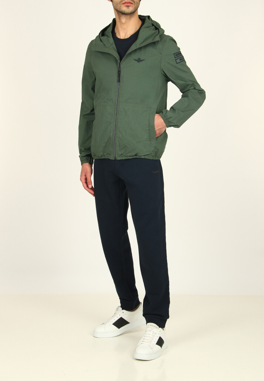 куртка  от бренда aeronautica militare вид слева