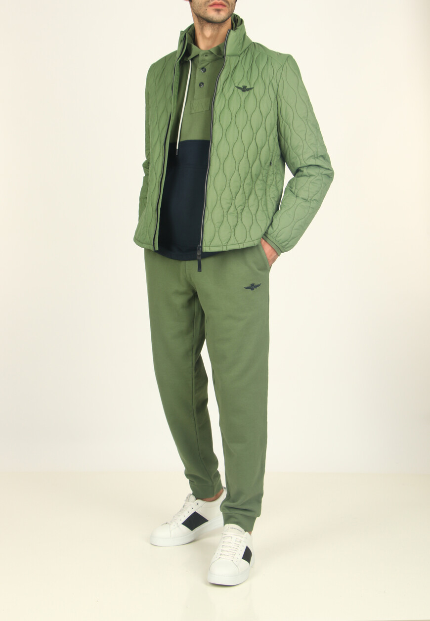 куртка  от бренда aeronautica militare вид слева