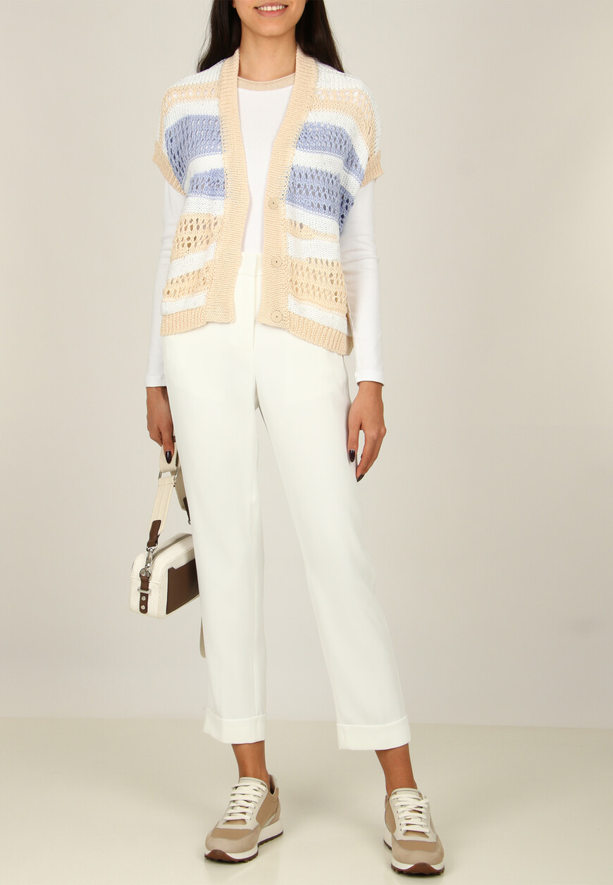 кардиган  от бренда peserico вид слева