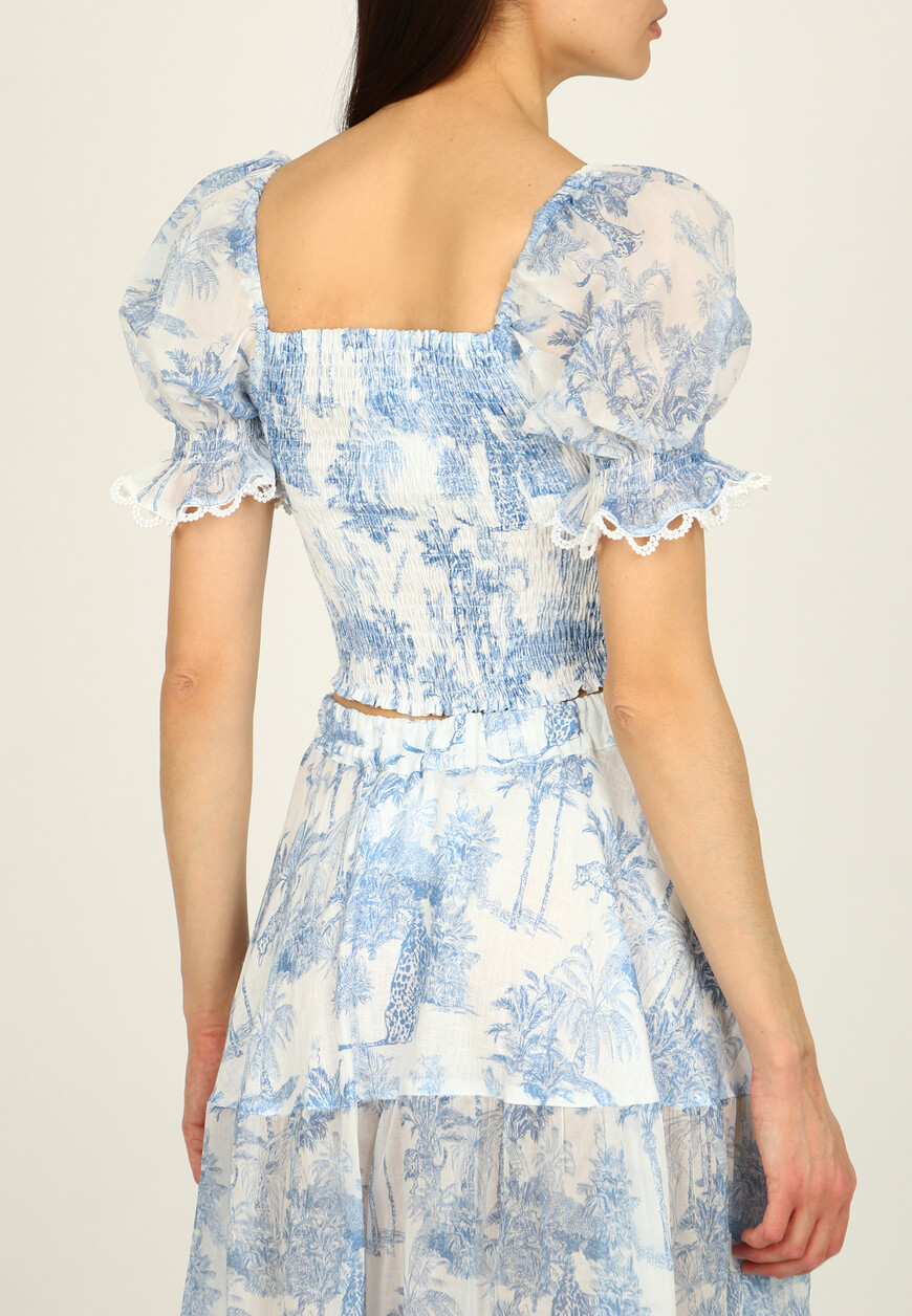 

Топ Positano Couture By Blitz, Голубой