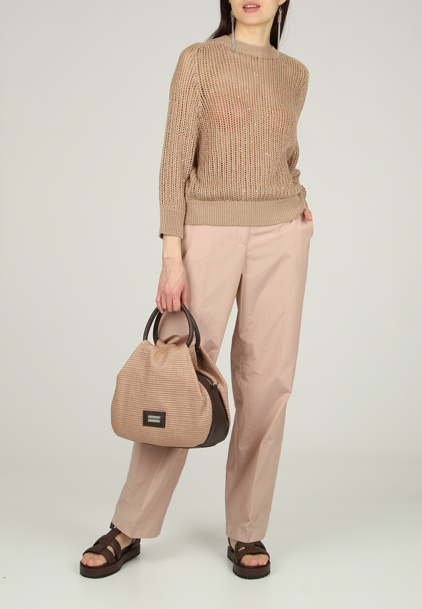 джемпер  от бренда peserico вид слева