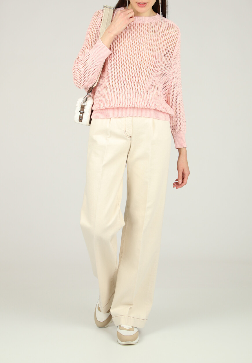 джемпер  от бренда peserico вид слева