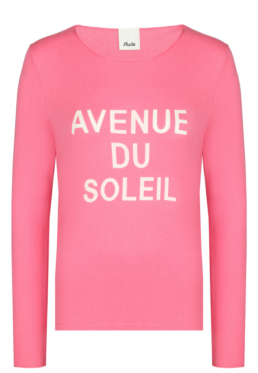 

Свитер Allude, Розовый