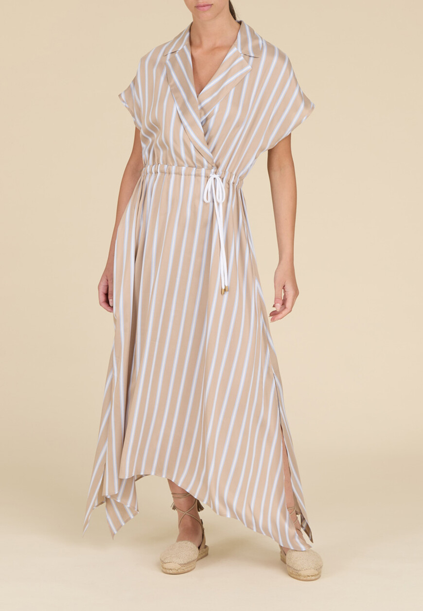 платье  от бренда peserico вид слева