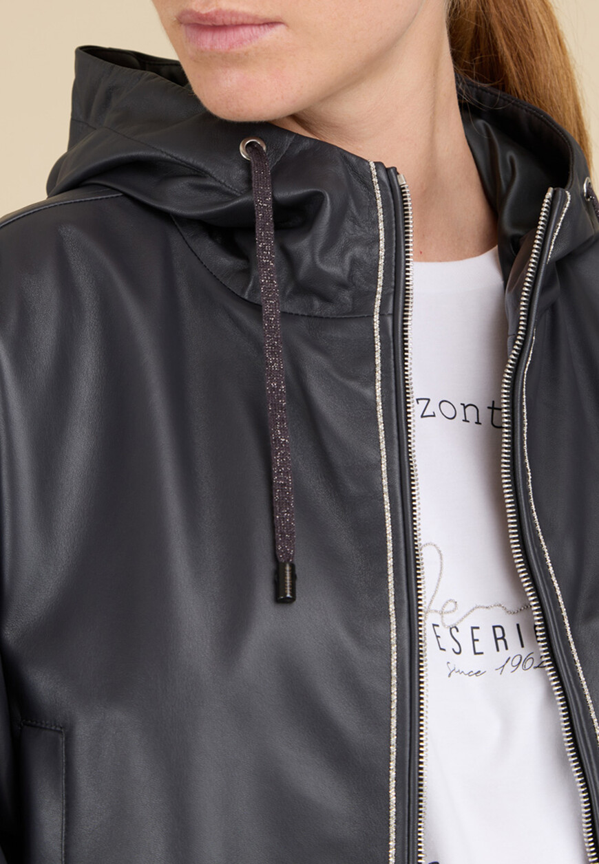 кожаная куртка  S21356C03  A9384 купить с доставкой