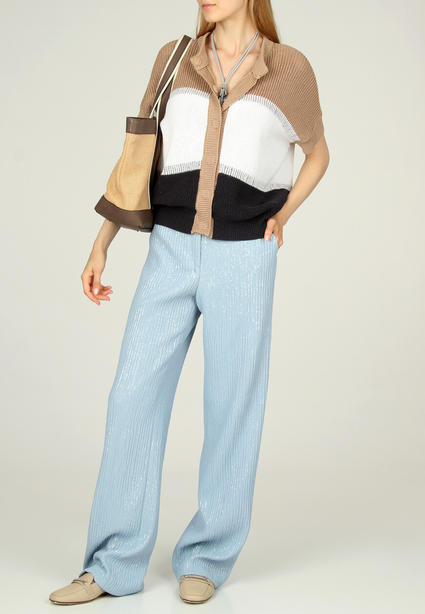 кардиган  из италии вид сбоку