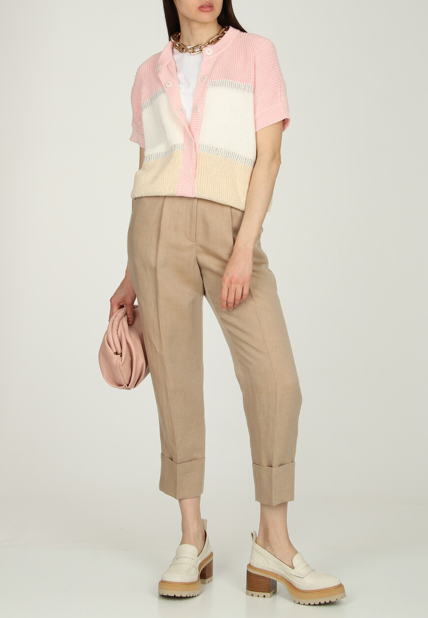 кардиган  от бренда peserico вид слева