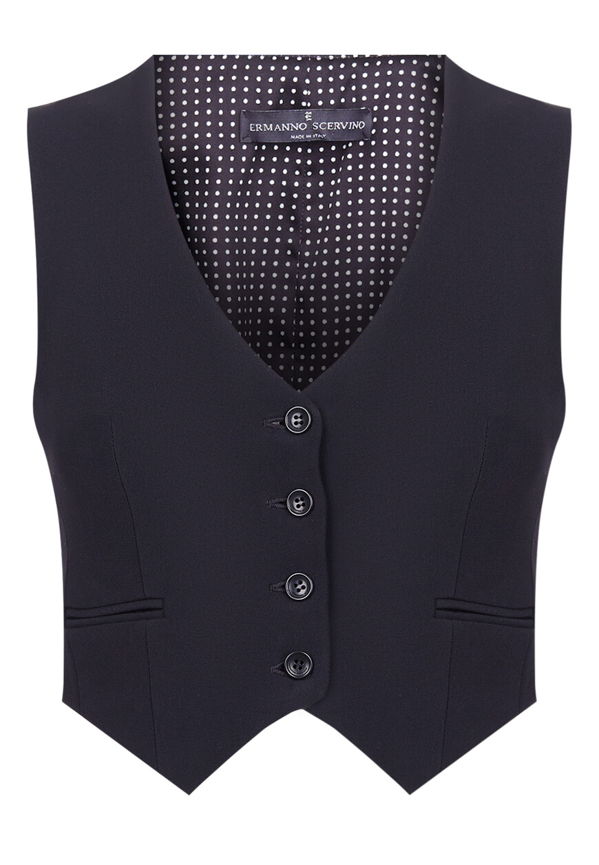 

Жилет Ermanno Scervino, Черный