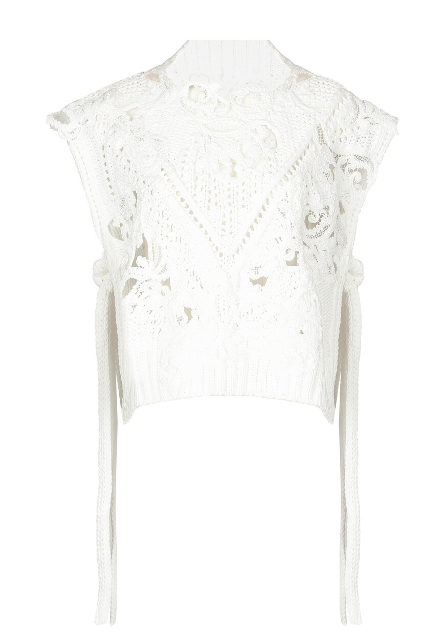 

Жилет Ermanno Scervino, Белый