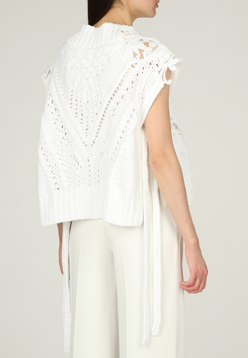 

Жилет Ermanno Scervino, Белый
