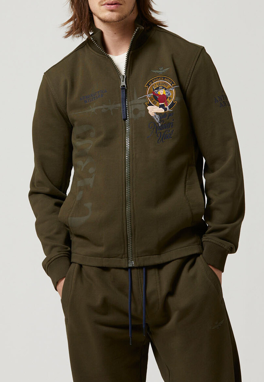 

Олимпийка Aeronautica Militare, Зеленый