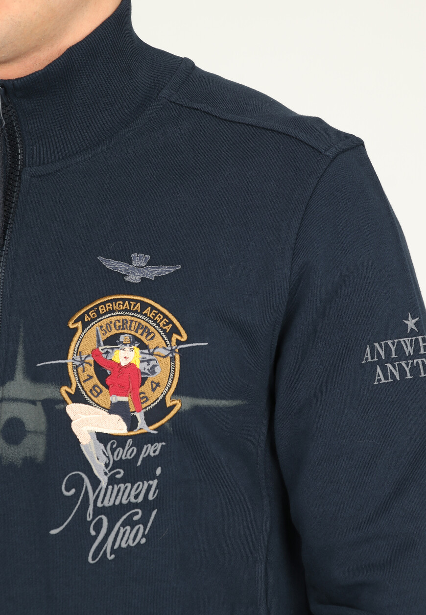 

Олимпийка Aeronautica Militare, Синий