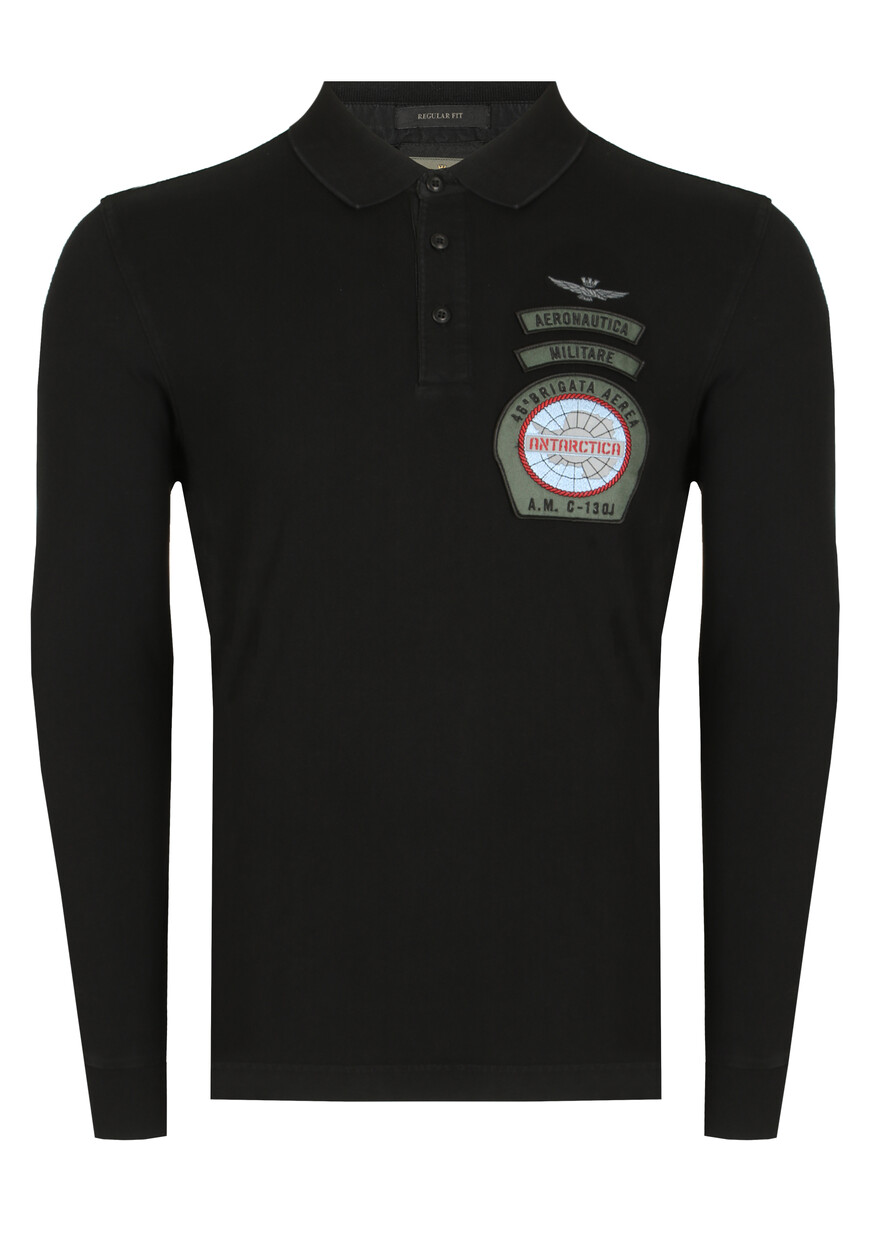 

Футболка Aeronautica Militare, Черный