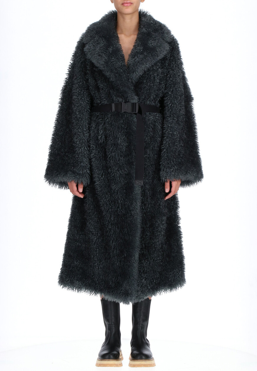 

Шуба Ermanno Scervino, Серый