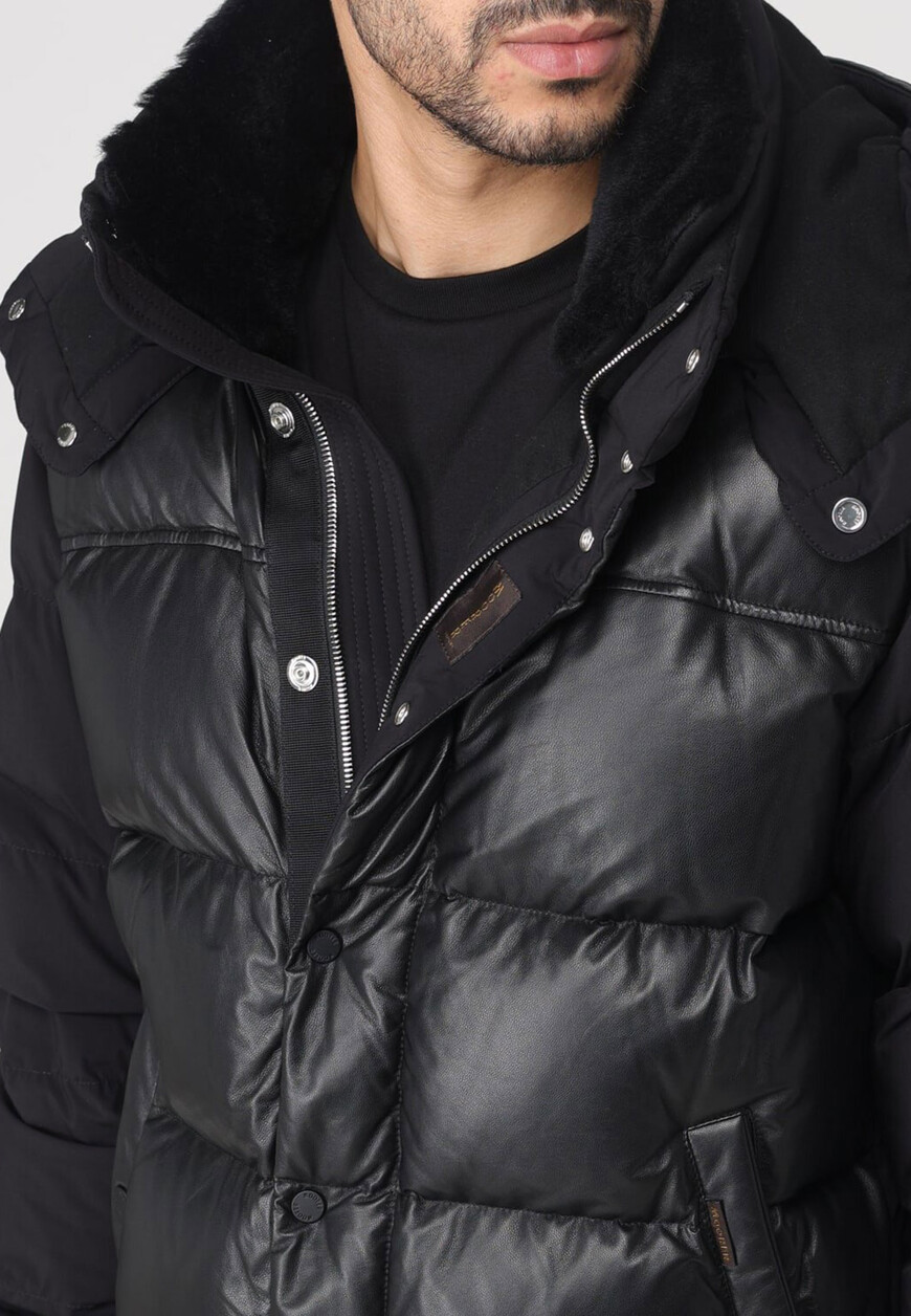 пуховик  из канады вид сбоку