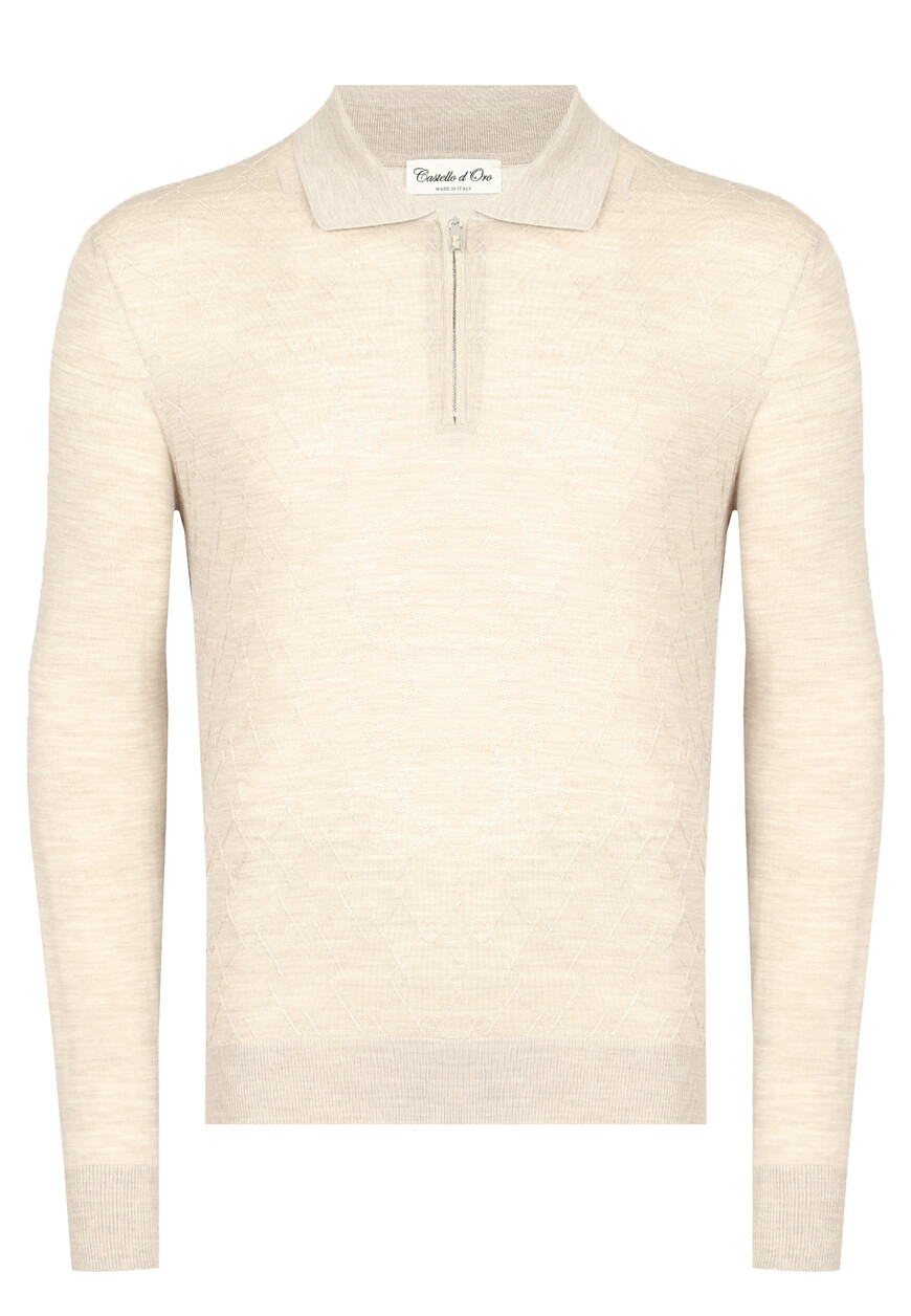 

Пуловер Castello D`oro, Бежевый
