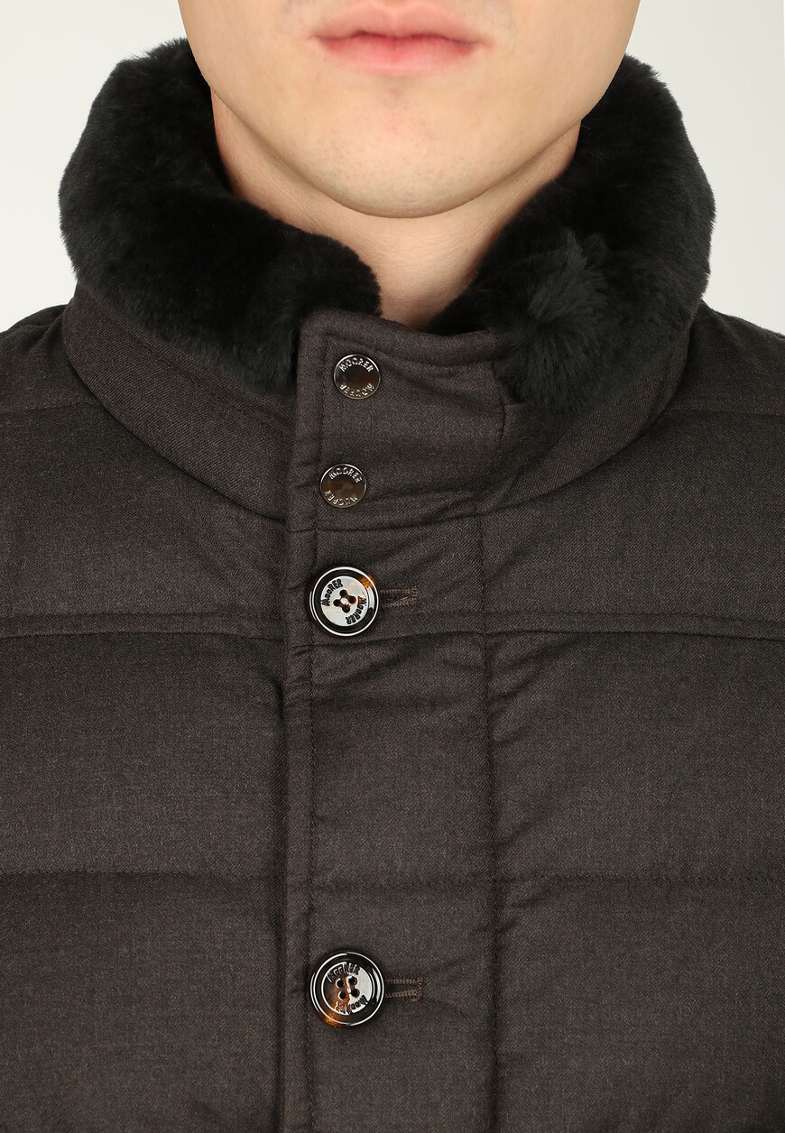 пуховик moorer из проверенных материалов со скидкой