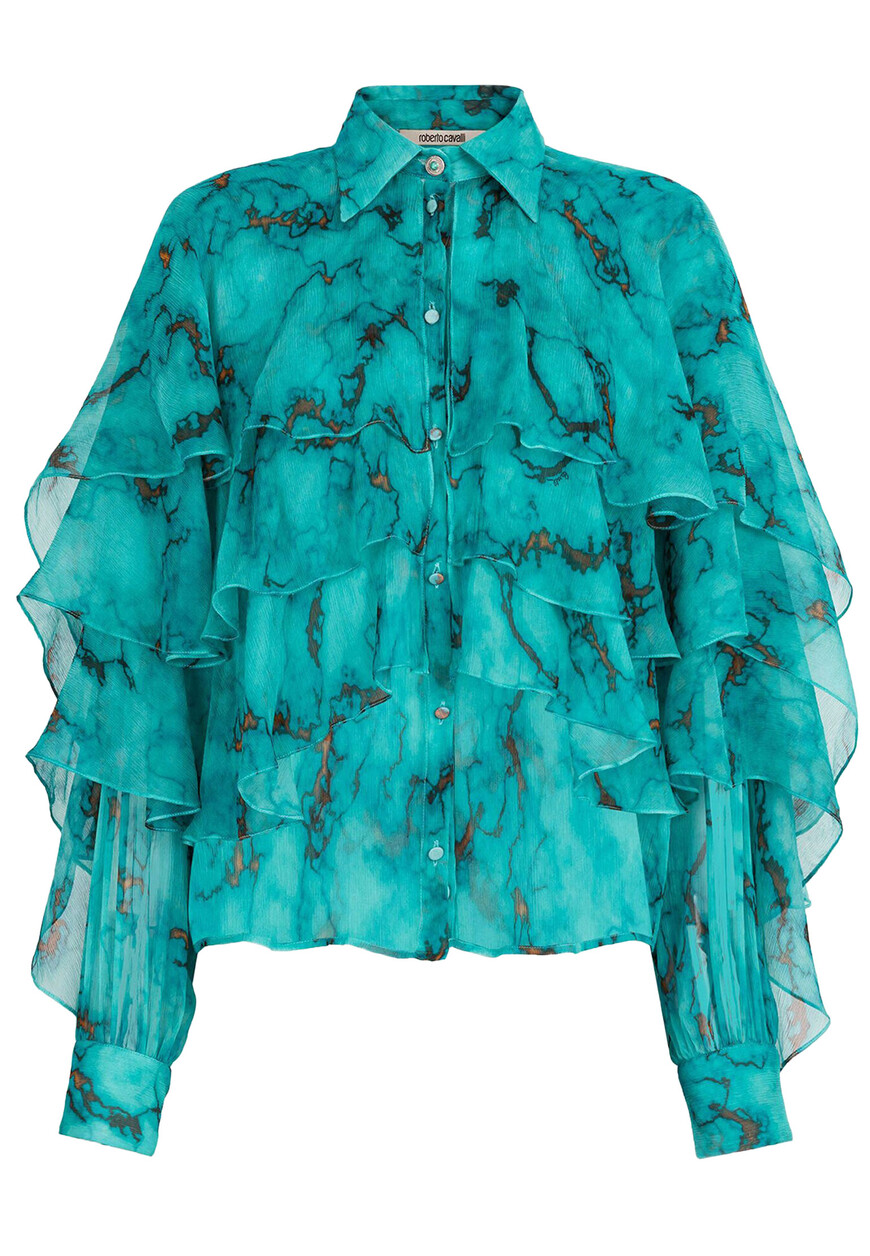 

Блуза Roberto Cavalli, Голубой