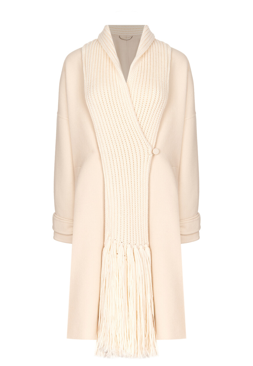 

Пальто Ermanno Scervino, Белый