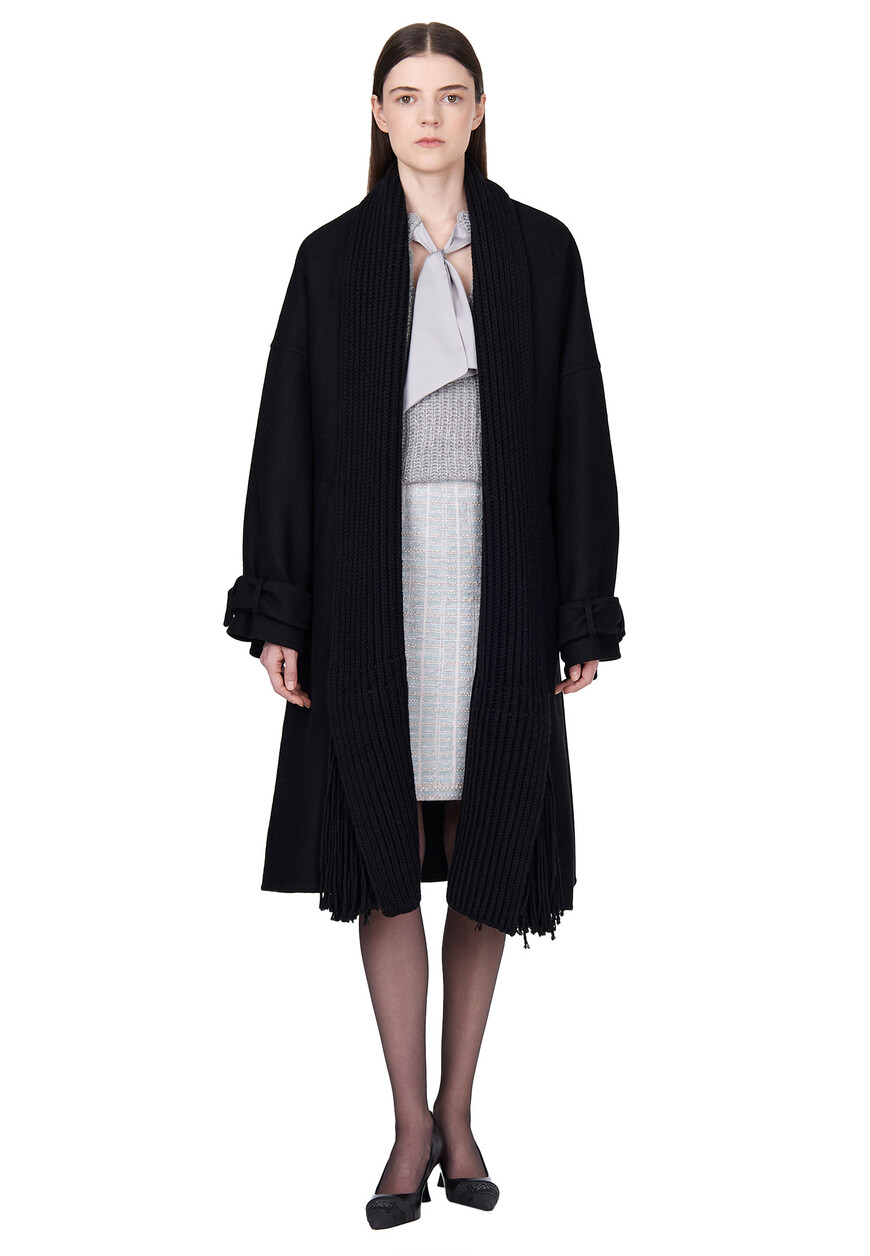 

Пальто Ermanno Scervino, Черный
