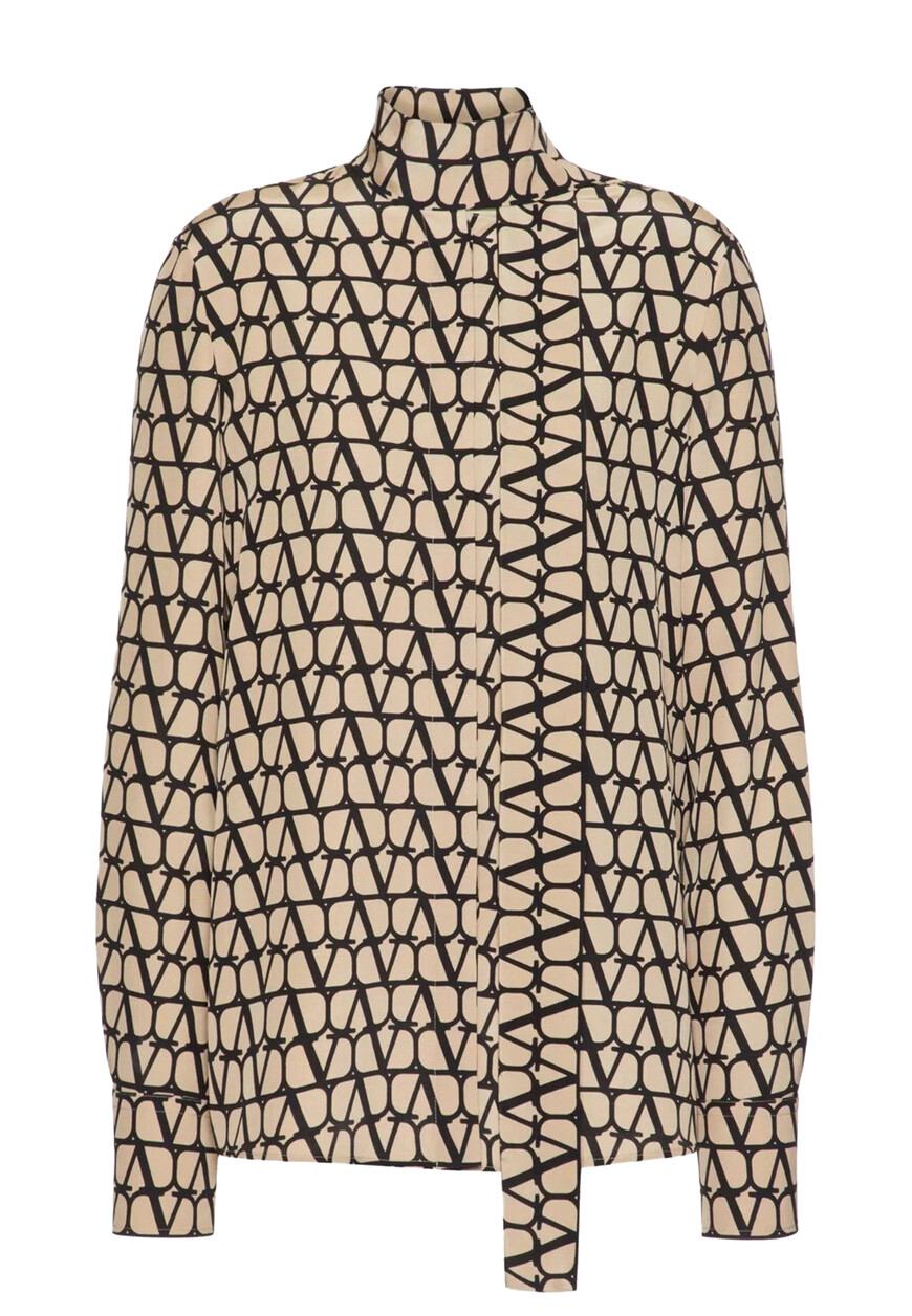 

Блуза Valentino, Бежевый