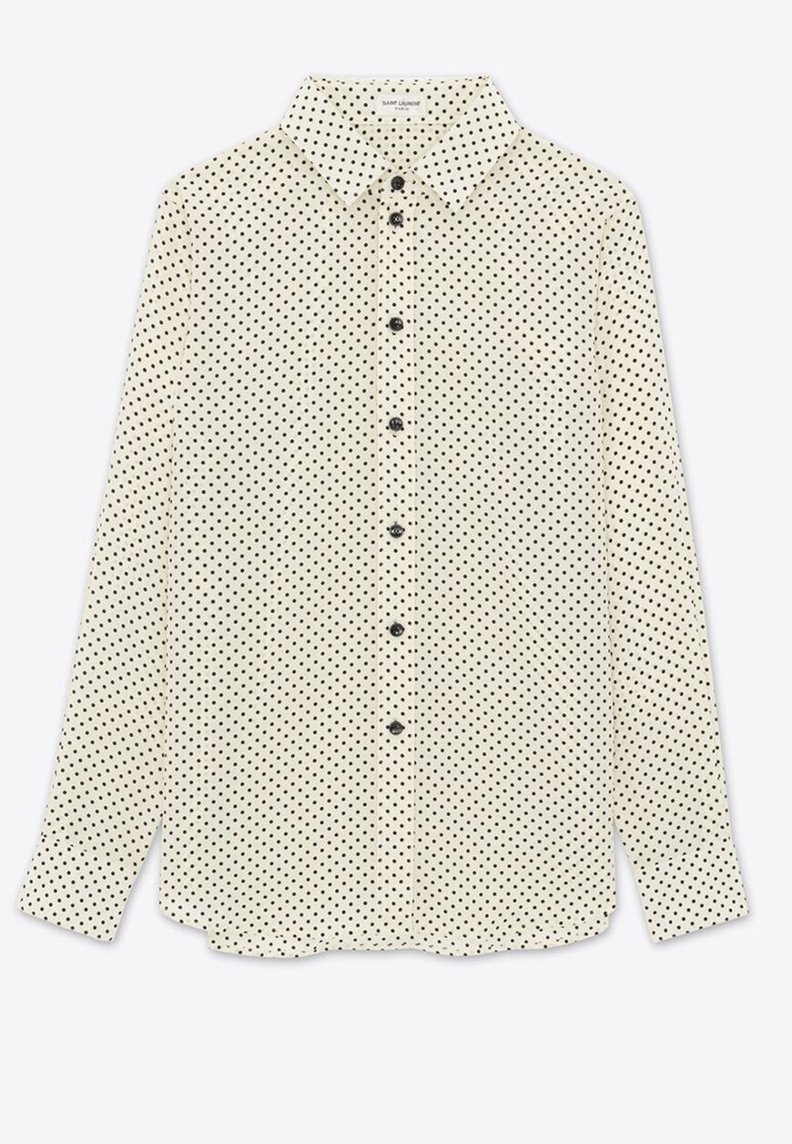 

Рубашка Saint Laurent, Белый