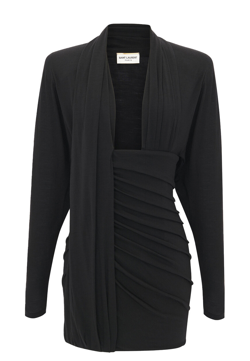 

Платье Saint Laurent, Черный