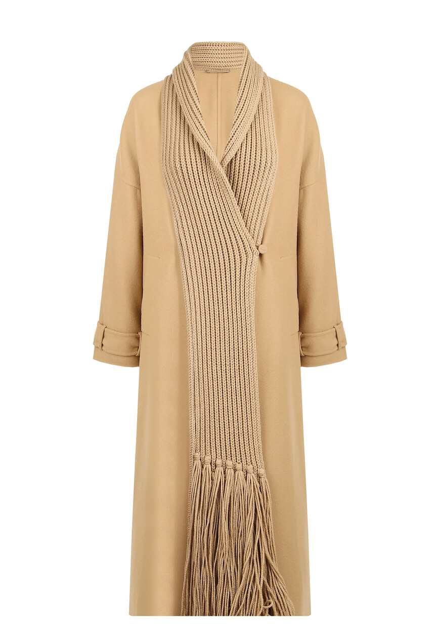 

Пальто Ermanno Scervino, Коричневый