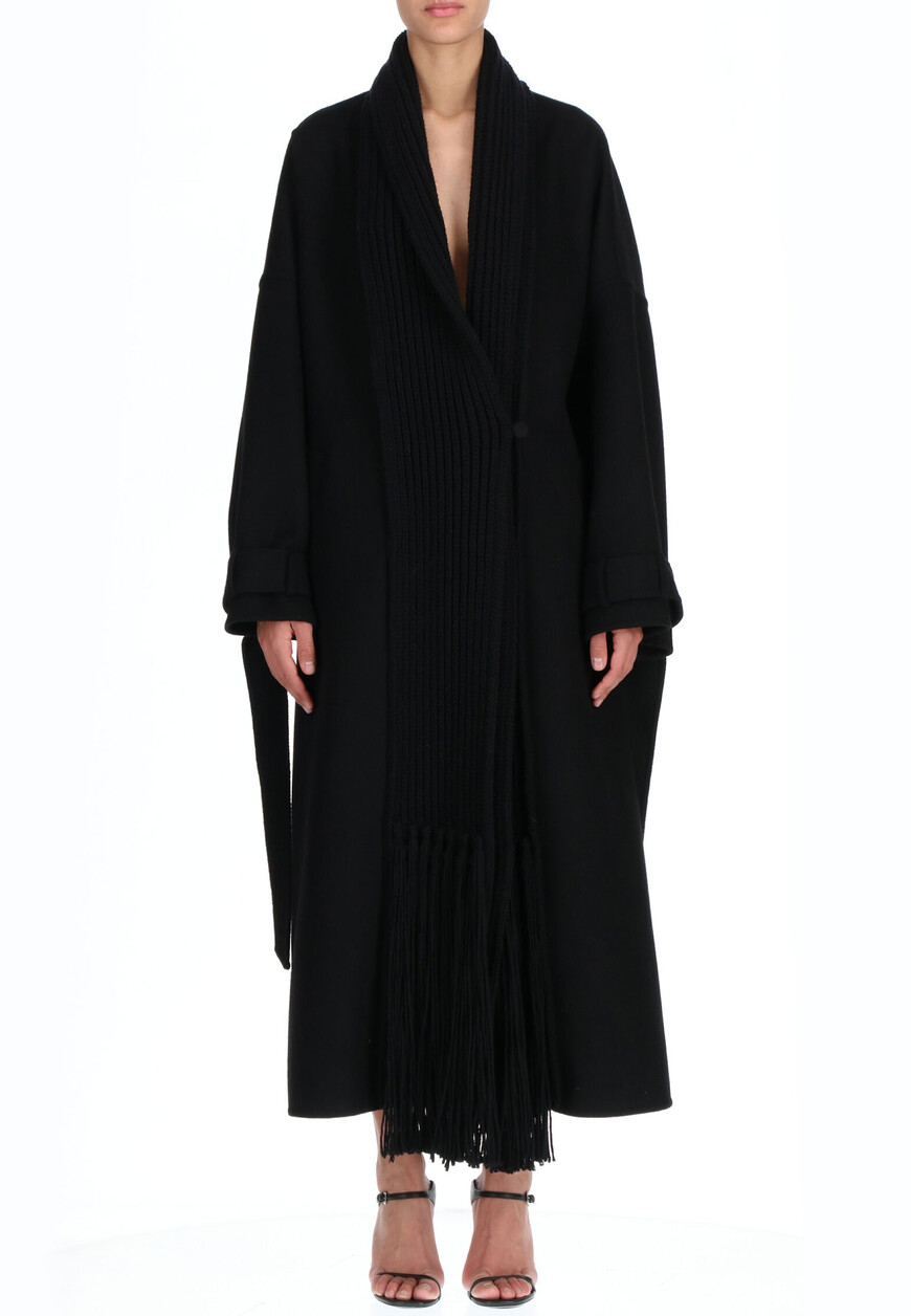 

Пальто Ermanno Scervino, Черный