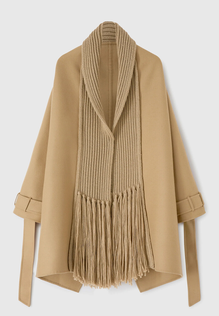 

Накидка Ermanno Scervino, Коричневый