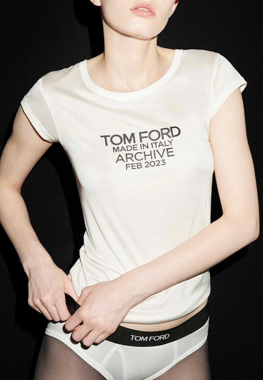 

Футболка Tom Ford, Бежевый